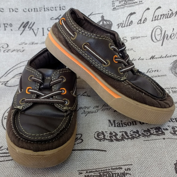 Carter's Other - Carters RICHIE Slip-On Brown Baby Toddler Shoes